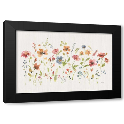 Time to Share VII Black Modern Wood Framed Art Print with Double Matting by Audit, Lisa