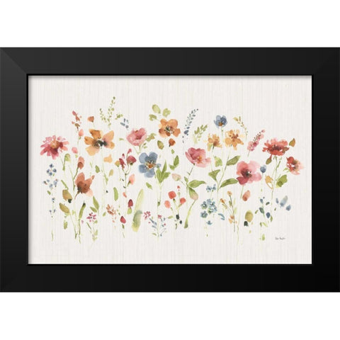 Time to Share VII Black Modern Wood Framed Art Print by Audit, Lisa