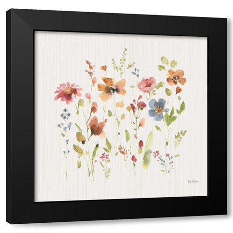 Time to Share VIII Black Modern Wood Framed Art Print with Double Matting by Audit, Lisa