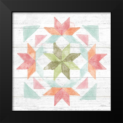 Pastel Flower Market XI Black Modern Wood Framed Art Print by Urban, Mary