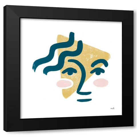 Awaken II Black Modern Wood Framed Art Print by Hershey, Moira