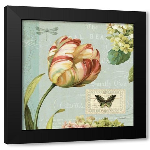 Mothers Treasure I Black Modern Wood Framed Art Print with Double Matting by Audit, Lisa