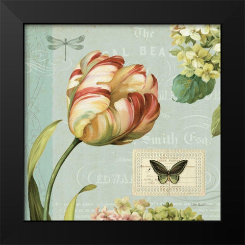 Mothers Treasure I Black Modern Wood Framed Art Print by Audit, Lisa