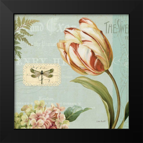 Mothers Treasure II Black Modern Wood Framed Art Print by Audit, Lisa