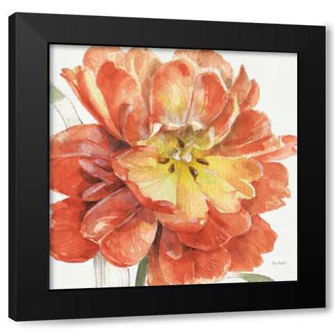 Fall Meadow V Black Modern Wood Framed Art Print by Audit, Lisa