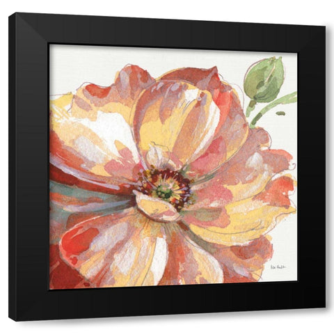 Fall Meadow VI Black Modern Wood Framed Art Print with Double Matting by Audit, Lisa
