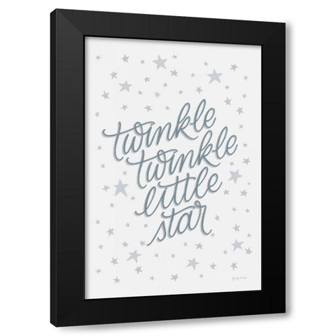 Boho Nursery VIII Black Modern Wood Framed Art Print by Thorns, Becky