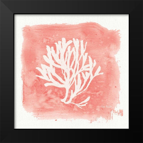 Water Coral Cove III Black Modern Wood Framed Art Print by Audit, Lisa