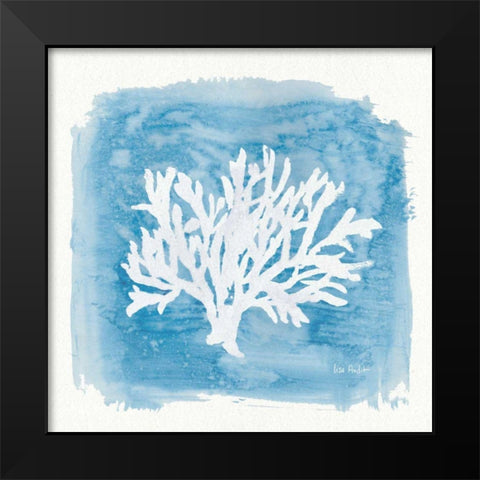 Water Coral Cove VI Black Modern Wood Framed Art Print by Audit, Lisa