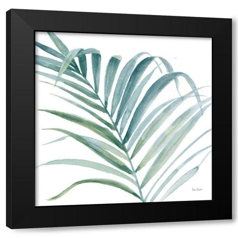Tropical Blush V BG Black Modern Wood Framed Art Print by Audit, Lisa