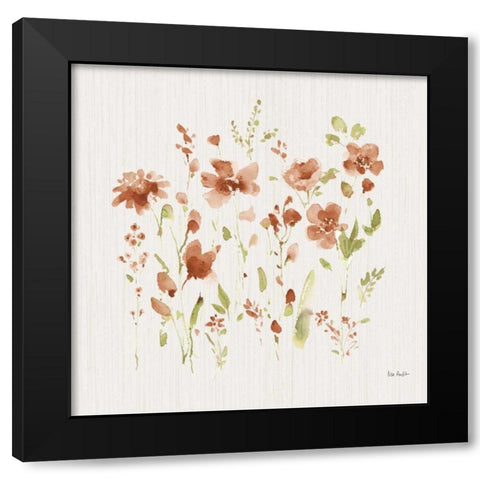 Time to Share VIII Spice Black Modern Wood Framed Art Print with Double Matting by Audit, Lisa