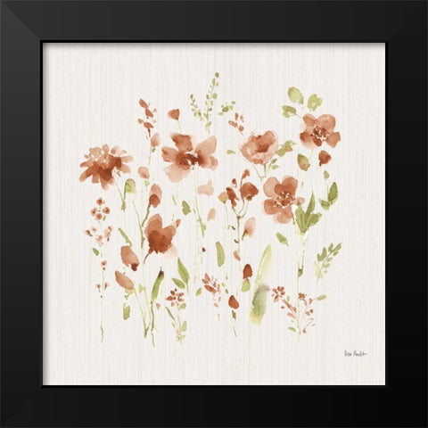 Time to Share VIII Spice Black Modern Wood Framed Art Print by Audit, Lisa