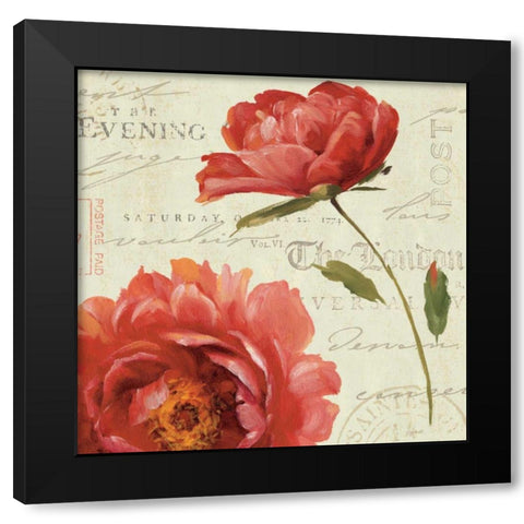 My Own Words Black Modern Wood Framed Art Print with Double Matting by Audit, Lisa