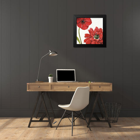 Rouge Paris II Black Modern Wood Framed Art Print by Audit, Lisa