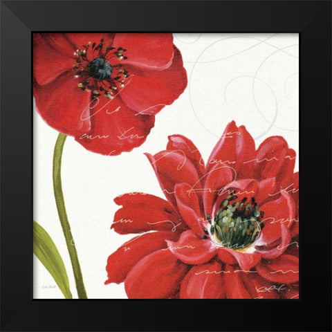 Rouge Paris II Black Modern Wood Framed Art Print by Audit, Lisa