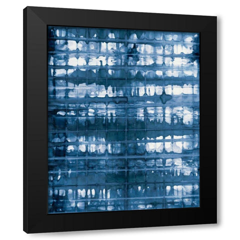 Kanari I Crop Navy Black Modern Wood Framed Art Print by Averinos, Melissa