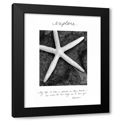 Explore Black Modern Wood Framed Art Print with Double Matting by Van Swearingen, Debra