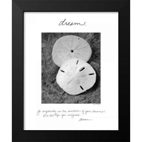 Dream Black Modern Wood Framed Art Print by Van Swearingen, Debra