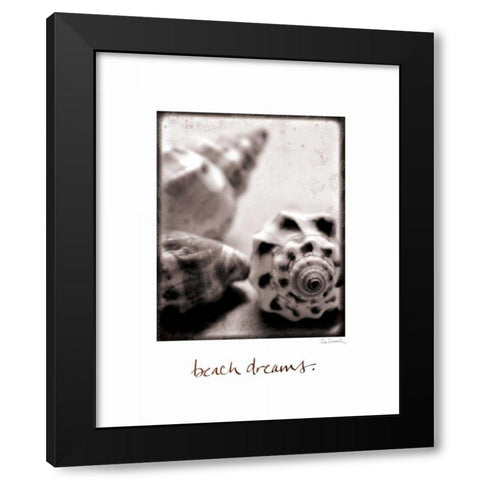 Beach Dreams Black Modern Wood Framed Art Print with Double Matting by Schlabach, Sue