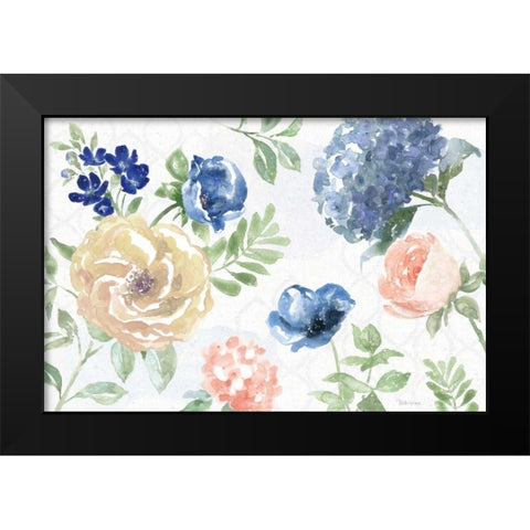 Coastline Botanical I Black Modern Wood Framed Art Print by Grove, Beth