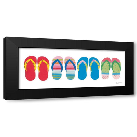 Sea Sand Sun VII Black Modern Wood Framed Art Print by Prahl, Courtney