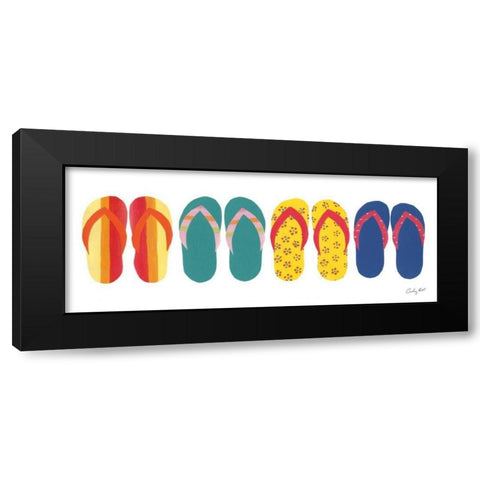 Sea Sand Sun VIII Black Modern Wood Framed Art Print by Prahl, Courtney