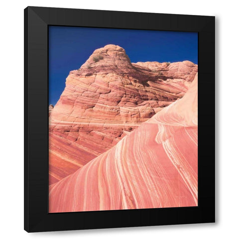 Coyote Buttes I Blush Black Modern Wood Framed Art Print with Double Matting by Majchrowicz, Alan