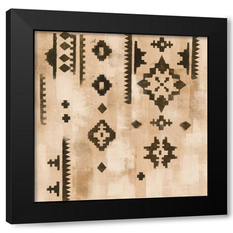 Scandanavian Mood III Clay Black Modern Wood Framed Art Print with Double Matting by Vassileva, Silvia