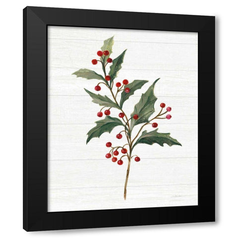 Christmas Moments IV No Banner White Black Modern Wood Framed Art Print with Double Matting by Vassileva, Silvia