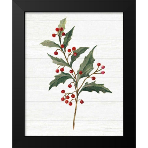 Christmas Moments IV No Banner White Black Modern Wood Framed Art Print by Vassileva, Silvia