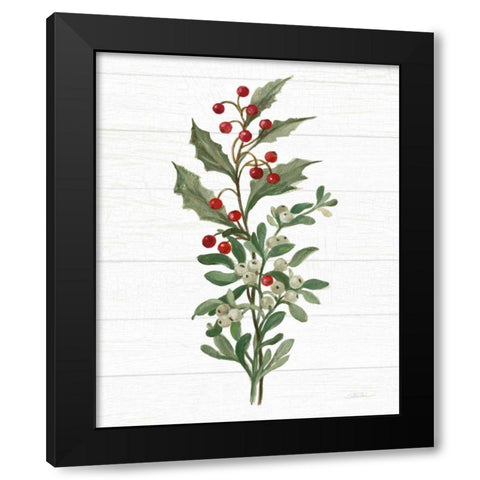 Christmas Moments V No Banner White Black Modern Wood Framed Art Print with Double Matting by Vassileva, Silvia