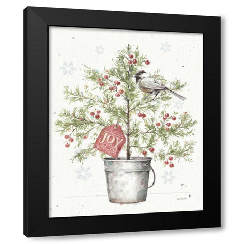 A Christmas Weekend III No NP Black Modern Wood Framed Art Print with Double Matting by Audit, Lisa