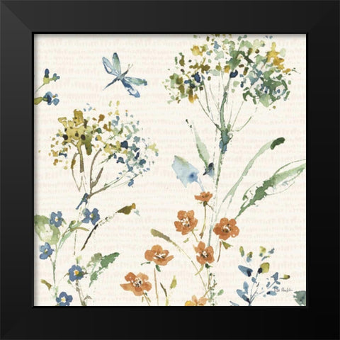 Zest of Happy II Rust Black Modern Wood Framed Art Print by Audit, Lisa
