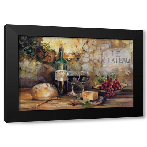 Le Chateau - WAG Black Modern Wood Framed Art Print by Hageman, Marilyn