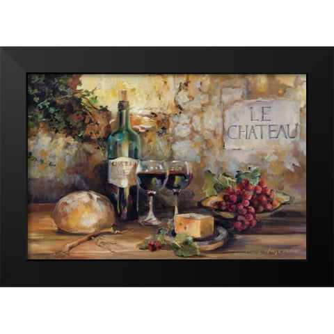 Le Chateau - WAG Black Modern Wood Framed Art Print by Hageman, Marilyn