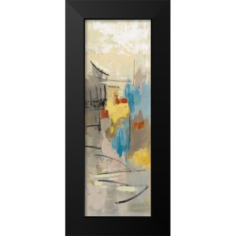 Sail Away I Black Modern Wood Framed Art Print by Vassileva, Silvia