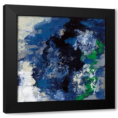 Northern Coast II Black Modern Wood Framed Art Print by Vassileva, Silvia