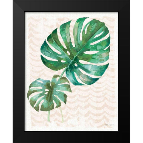 From the Jungle VIII No Pink Words Black Modern Wood Framed Art Print by Grove, Beth