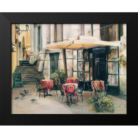 Wine Cellar in Vincenza Black Modern Wood Framed Art Print by Hageman, Marilyn
