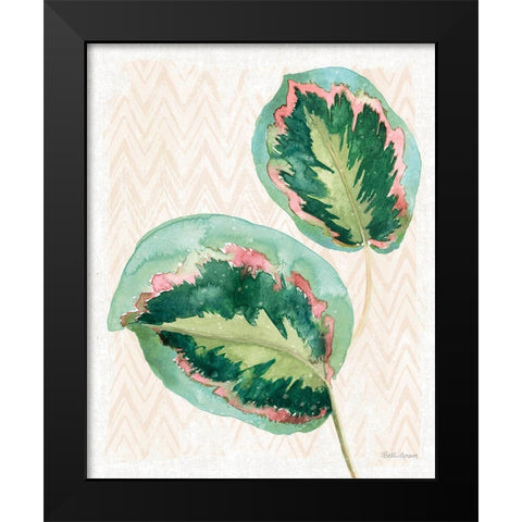 From the Jungle XI No Words Black Modern Wood Framed Art Print by Grove, Beth