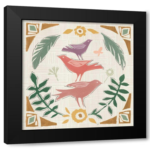 Desert Flair IV Color Black Modern Wood Framed Art Print with Double Matting by Brissonnet, Daphne