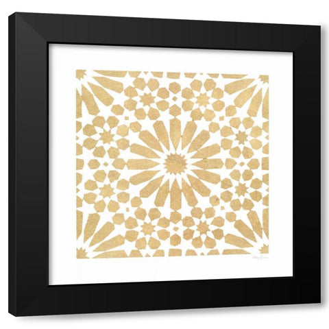 Simply Elegant IV Black Modern Wood Framed Art Print with Double Matting by Green, Nancy