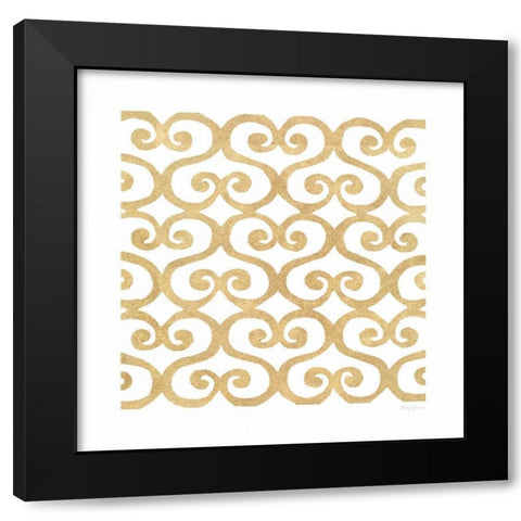 Simply Elegant VI Black Modern Wood Framed Art Print by Green, Nancy
