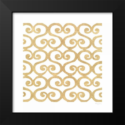 Simply Elegant VI Black Modern Wood Framed Art Print by Green, Nancy