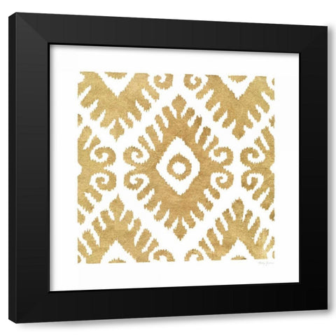 Simply Elegant VII Black Modern Wood Framed Art Print with Double Matting by Green, Nancy