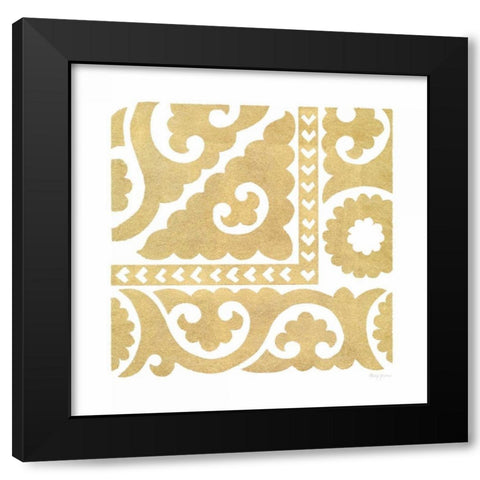 Simply Elegant IX Black Modern Wood Framed Art Print by Green, Nancy