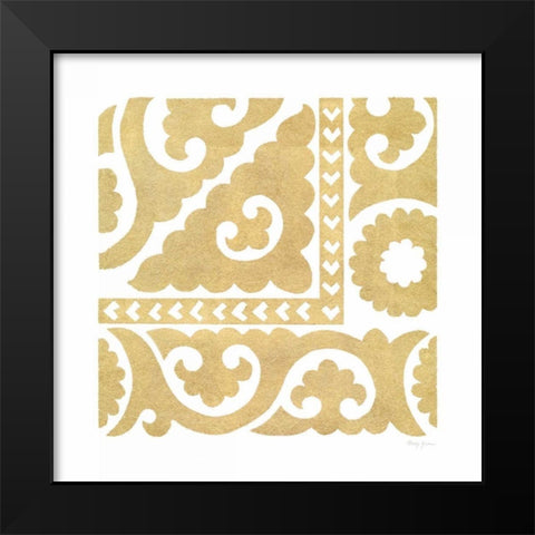 Simply Elegant IX Black Modern Wood Framed Art Print by Green, Nancy