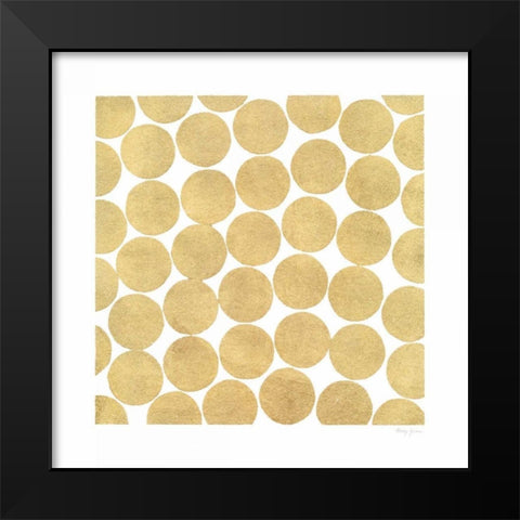 Simply Elegant X Black Modern Wood Framed Art Print by Green, Nancy