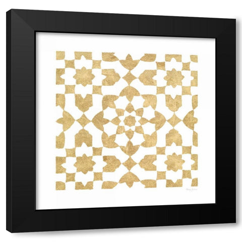 Simply Elegant XVI Black Modern Wood Framed Art Print with Double Matting by Green, Nancy