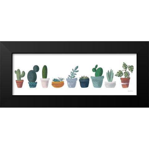 Greenhouse VI Black Modern Wood Framed Art Print by Thorns, Becky